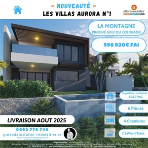 villa à la vente -   97417  LA MONTAGNE, surface 0 m2 vente villa - UBI417003363